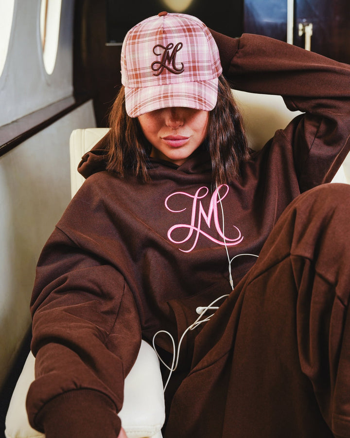 LM Checkered Trucker Hat